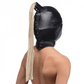 Blonde Ponytail Bondage Hood