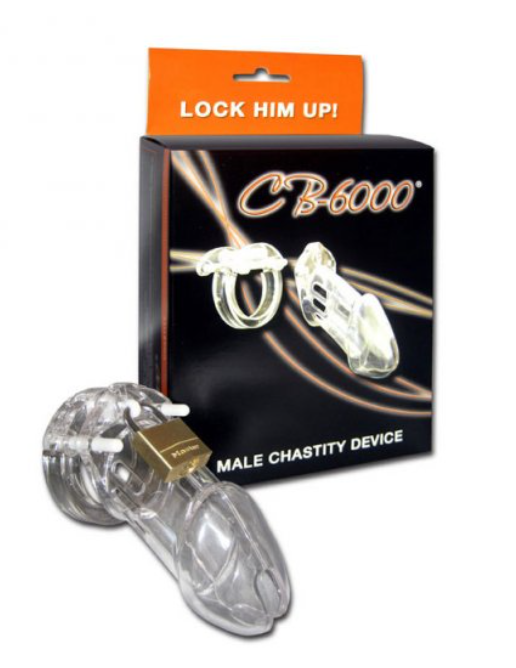 CB-6000 Male Chastity Device Packaging