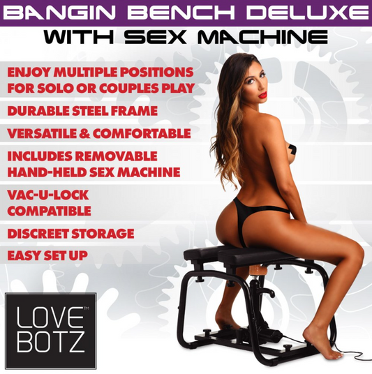 Deluxe Bangin Bench with Sex Machine