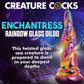 Enchantress Rainbow Glass Dildo