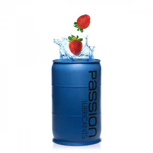 Passion Strawberry Flavored Lubricant - 55 Gallon Drum