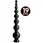 Hosed 19 Inch Graduated Bead Anal Snake