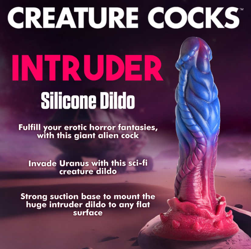 Intruder Alien Silicone Dildo