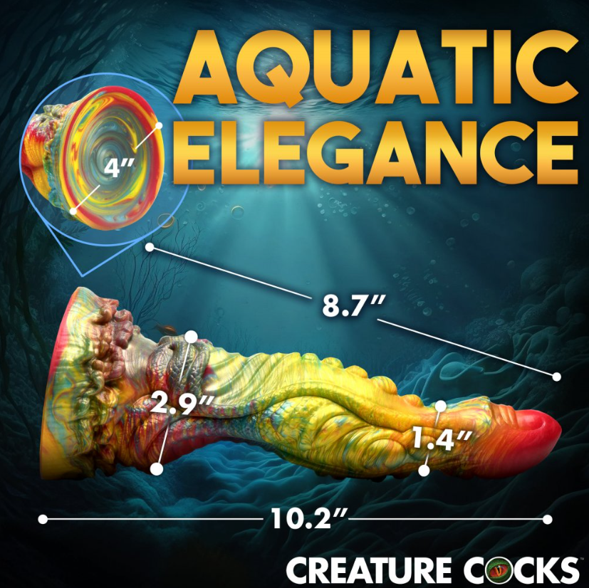 Majestic Merman Silicone Dildo