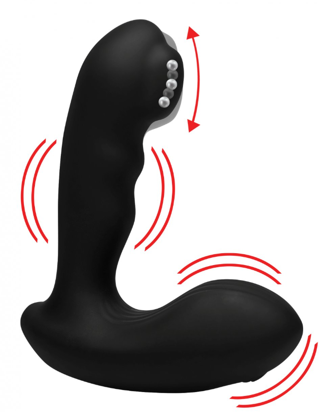 7X P-Milker Silicone Prostate Stimulator with Milking Bead