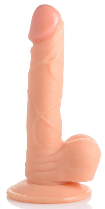 6.5 Inch Dildo with Balls - Light