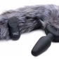 Remote Control Vibrating Fox Tail Anal Plug