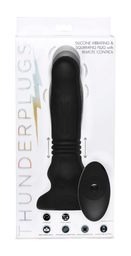 Silicone Swelling and Thrusting Plug with Remote Control